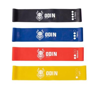 Imagem de Kit Mini Bands 4 Intensidades - Odin Fit
