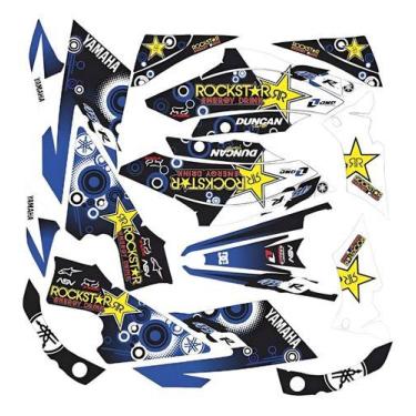 Imagem de Adesivos Quadriciclo Compatível Yamaha Yfz 450r 0,60mm - SPTS