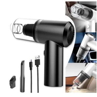 Imagem de Aspirador de Pó Portátil 3 em 1 Premium Recarregável Gold - Home Goods