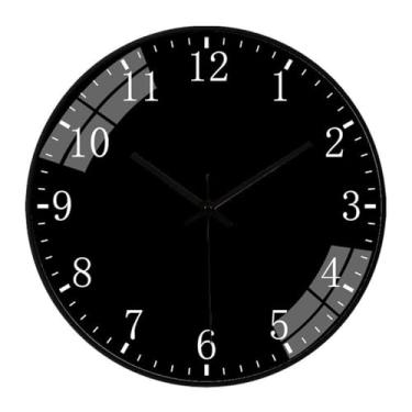 Imagem de Vários tipos de relógios de parede, relógio de parede moderno para sala de estar, relógio de quartzo escandinavo silencioso, sem necessidade de fazer furos e decoração de parede