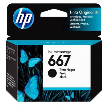 Imagem de CARTUCHO HP 667 PRETO ORIGINAL - 3YM79AB
