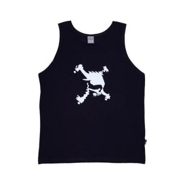 Imagem de Camiseta Regata Masculina Oakley Heritage Skull Tank, GG, Blackout