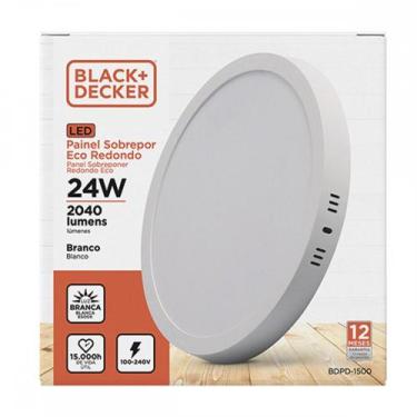 Imagem de Luminaria Led Sob Red 24W 6500K 29Cm B_D Eco - BLACK & DECKER