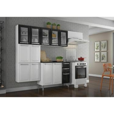 Imagem de Cozinha Itatiaia Luce - 4 Peças 5 Vidros – Branca e Preta