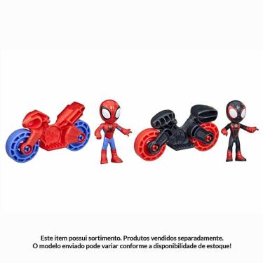 Imagem de Mini Boneco e Moto - Spidey and His Amazing Friends - Sortido - Hasbro