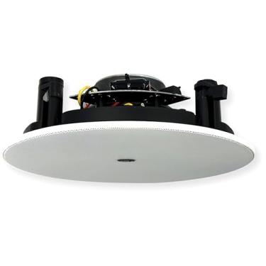 Imagem de CMX Audio CSK-840HQR Alto-falante de teto de alta fidelidade bidirecional; chave principal de cone de polipropileno; alto-falante baixo de 16,5 cm com tweeter de 3,8 cm; grade magnética sem moldura;