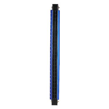 Imagem de Gaita, Chave de C 24 Buracos Polifonia Harpa de órgão Bucal Diatômico para Professores para Professores de Música para Iniciantes (Azul)