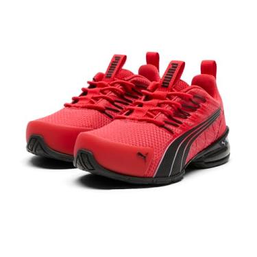 Imagem de PUMA Tênis infantil unissex Voltaic Evo Cross Training com fecho alternativo, For All Time Red-Puma Black, 13.5 Little Kid