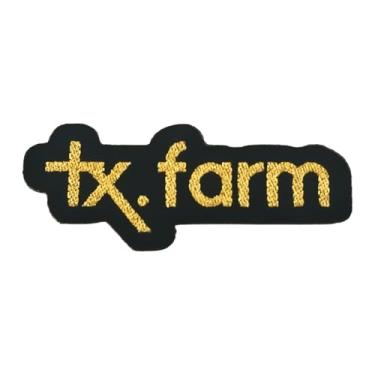 Imagem de Adesivo Country para Chapéu Rodeio Garrafa Agro Texas Farm (TX Farm Amarelo)