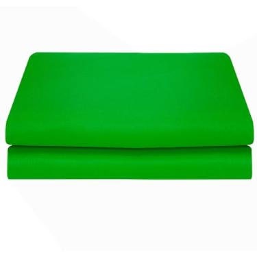 Imagem de Tecido Fundo Infinito Verde 100% Poliéster Tamanho 3x6m Chromakey Verde Cenário