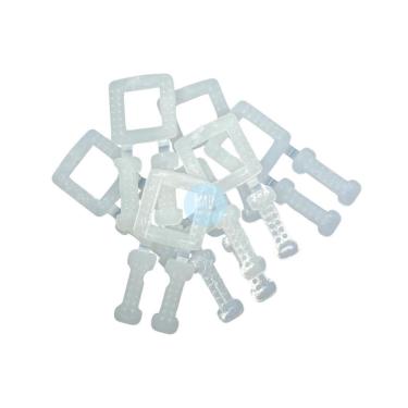 Imagem de Fivelas Fita Plástica De Arquear 16Mm Caixa Papelão-500Un