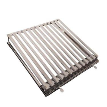 Imagem de Grelha Parrilla Argentina 50x40 Inox Churrasqueira Gás - Pantheon Inox