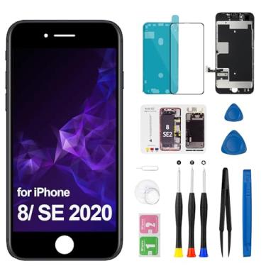 Imagem de FOOBONG Para iPhone 8 tela de substituição 3D Touch LCD para iPhone SE 2020 Incell Display digitalizador conjunto completo kit de ferramentas de reparo A1863 A1905 A1906 A2275 A2296 A2298 4,7