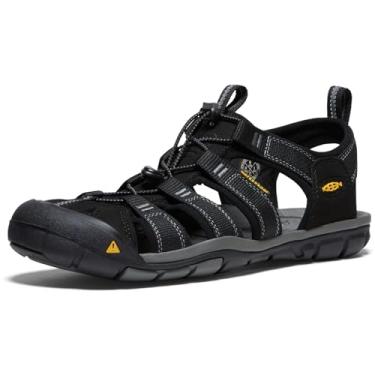 Imagem de KEEN Sandália masculina Clearwater CNX, Preto/Gárgula, 7