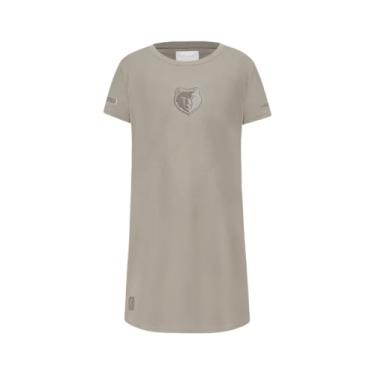 Imagem de Pro Standard Vestido camiseta de algodão neutro NBA para meninas grandes