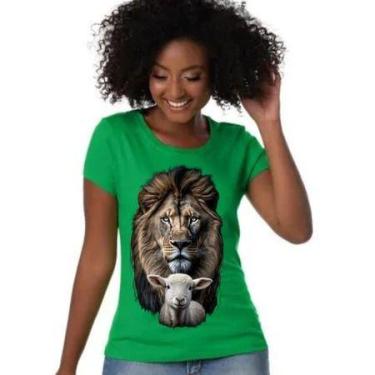 Imagem de T-shirt Feminina Moda Evangélica Camiseta de Igreja Congresso menina c