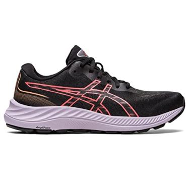 Imagem de ASICS Tênis de corrida feminino Gel-Excite 9, Preto/Mamão, 42