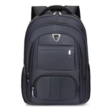 Imagem de Mochila Masculina Executiva Moderna Faculdade Trabalho - Alwy, Preto