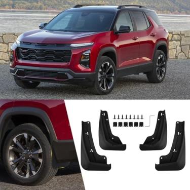 Imagem de FormiPow Para-Lamas E Protetores Contra Respingos Para Chevy Equinox Activ/Lt/Rs 2025, Material Abs Durável, Instalação Sem Perfuração, Protege Lama, Pedras Detritos, Revestimento Par