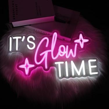 Imagem de Whfobfe Sinal de néon com luzes de néon LED para decoração de parede LED alimentado por USB para decoração de quarto