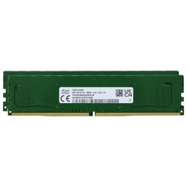 Imagem de SK Hyn(Hynix) Original 16GB (2x8GB) DDR5 5600MHz (ou 4800MHz PC5-38400) Alto desempenho Gaming RAM PC5-44800 UDIMM Unbuffered Non-ECC 1Rx16 CL46 Desktop PC Memory Upgrade HMCG66AGBUA081N Adamanta