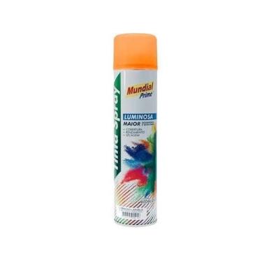 Imagem de Tinta spray 400ml mundial prime luminosa laranja - AEROFLEX