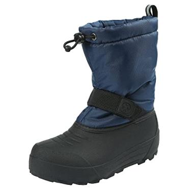 Imagem de Bota de Inverno Infantil Northside Boys Meninas/Crianças Pequenas/Crianças Grandes Frosty, Azul marino, 6 Big Kid