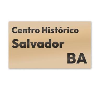 Imagem de Imã de Geladeira Centro Histórico Salvador MDF 7cm x 4cm