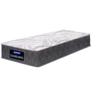 Imagem de Colchão Solteiro Gazin Espuma 88x188x17cm Camboriú Marrom