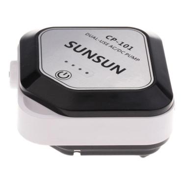 Imagem de Compressor De Ar Com Bateria Sunsun Cp-101 - 1,5 L/M Bivolt