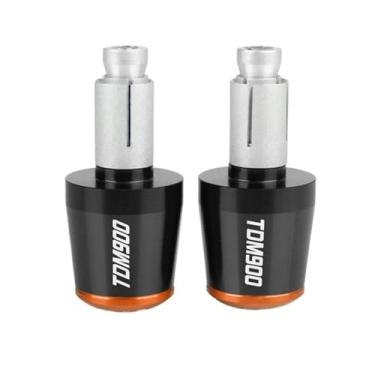 Imagem de Extremidades das manoplas de guidão de motocicleta, tampas de extremidade, acessórios deslizantes de peso para TDM900 TDM 900 900A TDM850 TDM 850