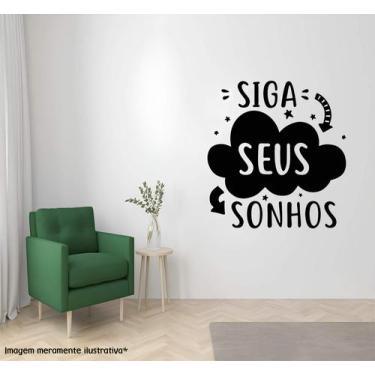 Imagem de Adesivo De Parede Siga Seus Sonhos - Lojinha Da Luc Adesivos