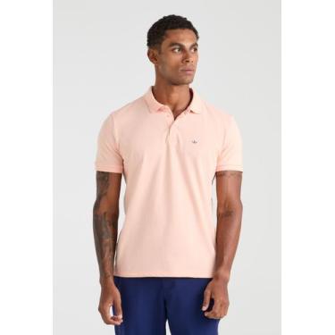 Imagem de Polo Manga Curta Docthos Slim Piquet, 045 pessego, M