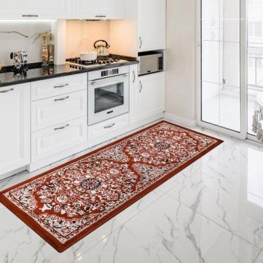 Imagem de 1 Tapete Cozinha Passadeira Absorvente 57X180 Js Re Ate M10 - Idealiza