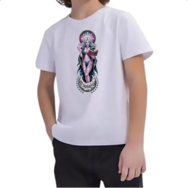 Imagem de Camiseta Infantil Feiticeira Metamorfose - Alearts, 12