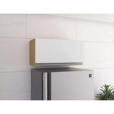 Imagem de Aéreo Geladeira Andreia Armário Suspenso p/ Cozinha 60 cm AJL Móveis -