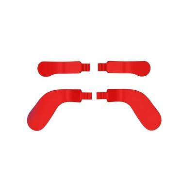 Imagem de Dogxiong 4 Peças De Controles Elite 2 Core Para Xbox One Series / Controle, Controle Metal (Vermelho)