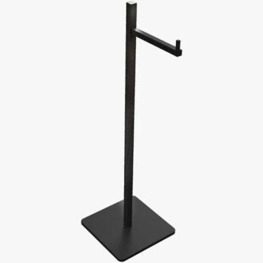 Imagem de Papeleira De Piso Quadrada Fani Paris Preto Fosco 2012 Bk115