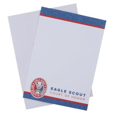 Imagem de EAGLE SCOUT Cartões de convite BSA Court of Honor - pacote com 50