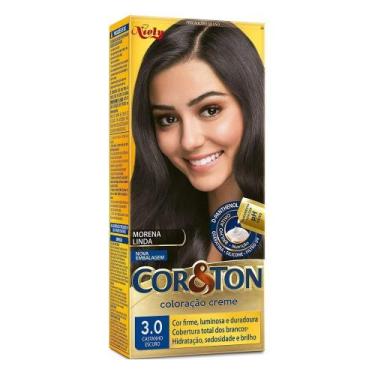 Imagem de Tinta de Cabelo Cor&Ton 3.0 Castanho Escuro 50g - Loréal Imédia