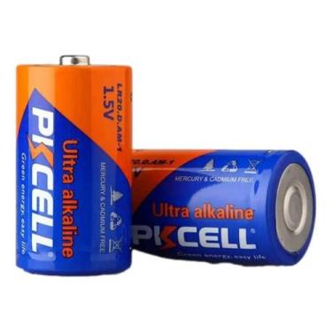 Imagem de PIKCELL Kit 02 Pilhas Alcalinas 1.5v Lr20 Am1 E95 Mn1300