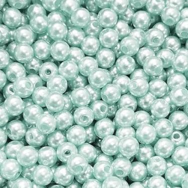 Imagem de PÉROLA DE ABS LISA Nº 06 20G PEROLA 6 MM - LADEIRA BIJUTERIAS, VERDE C