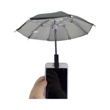 Imagem de Suporte De Guarda-sol Portátil Multicolorido Para Celular, Capa Extern