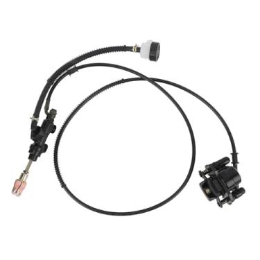 Imagem de Zhjvihx de Pinça de Freio de Disco Hidráulico Traseiro para ATV Quad Go Kart Com Pastilhas de Freio Substituição para Taotao Buyang Coolsport Kazuma Sunl Roketa AIM-EX
