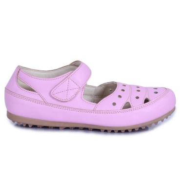 Imagem de Sandália Feminina Rasteirinha Casual em material ecológico e Ajuste de