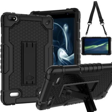 Imagem de Doemoil Capa para Sunshine T1 Elite/Foxx T8/Qlink Scepter 8/Sky Pad 8/NUU Tab 8/Sky Devices Elite OctaX/Sky Devices Elite T8 Plus/Xmobile X8/Sky Devices (preto/preto)