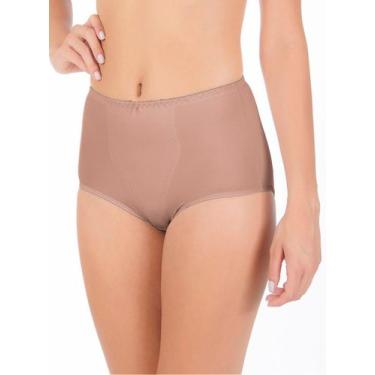Imagem de Calcinha Alta Duloren 129518 Tactel Reforço Frontal Poliamida T. M/XL,