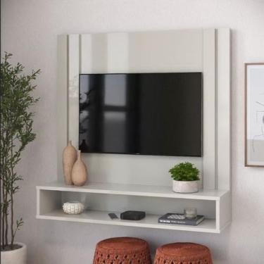 Imagem de Painel Classic Ripado 90 P/ TV 32 Pol. Off White 2050 Ofertamo