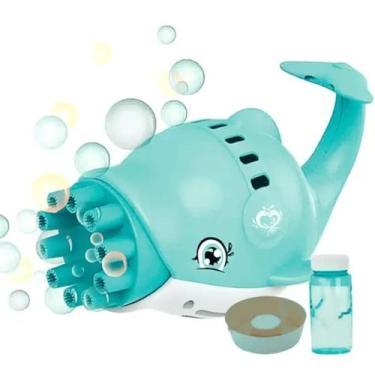 Imagem de Disparador de bolhas azul para seu filho brincar - Atena