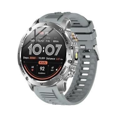 Imagem de Relógio Inteligente Militar Masculino 1000mAh HD AMOLED 5ATM À Prova D